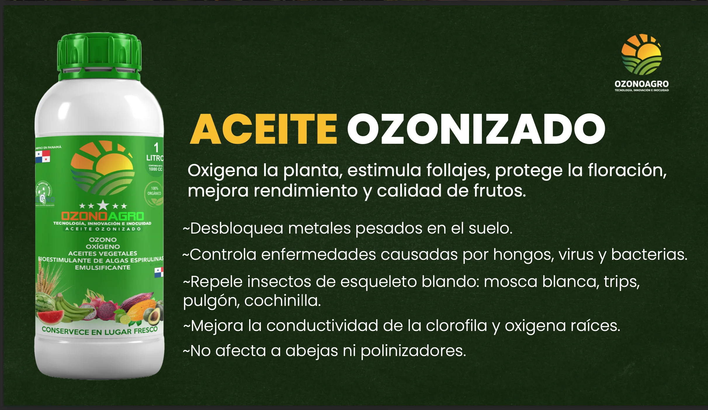 Aceite Ozonizado OzonoAgro